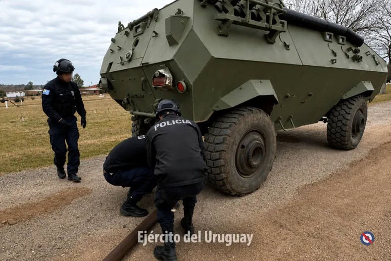 El vehículo Cóndor que había quedado fuera de servicio volvió a patrullar tras ser reparado