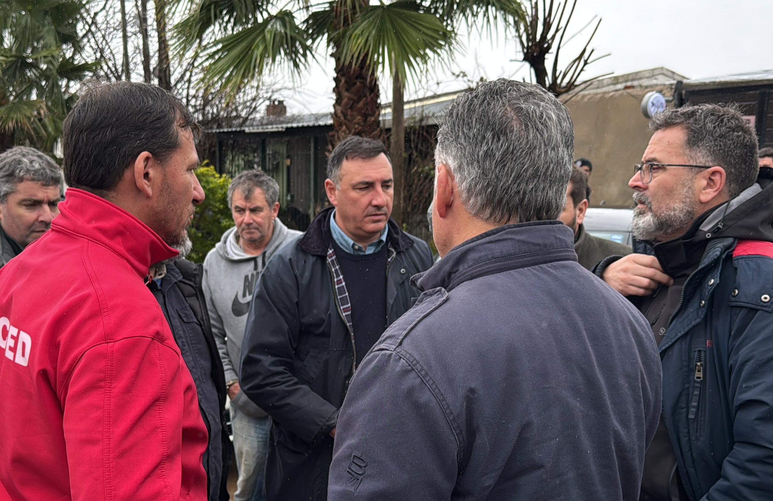 A una semana del temporal, continúan las tareas de asistencia y reconstrucción en Salto