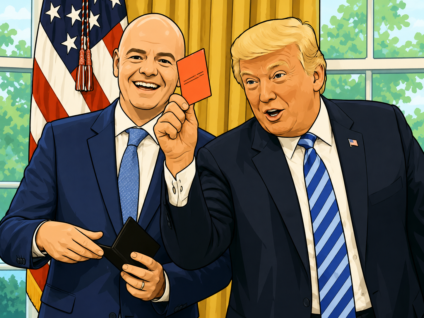 «Cruza una línea roja»: por qué es tan escandalosa la decisión de la FIFA de suspender la sanción al goleador de EE.UU. tras una llamada de Trump «Cruza una línea roja»: por qué es tan escandalosa la decisión de la FIFA de suspender la sanción al goleador de EE.UU. tras una llamada de Trump