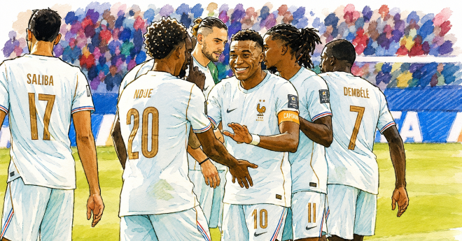 Mundial: Francia impuso su poderío, derrotó 2-0 a Marruecos en Boston y es semifinalista