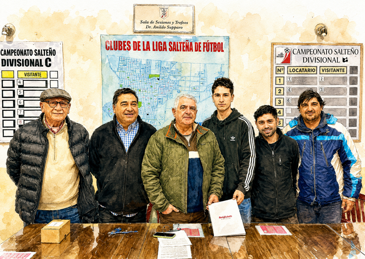 Liga Salteña de Fútbol presentó el nuevo sistema de venta de entradas junto a Red Tickets Liga Salteña de Fútbol presentó el nuevo sistema de venta de entradas junto a Red Tickets