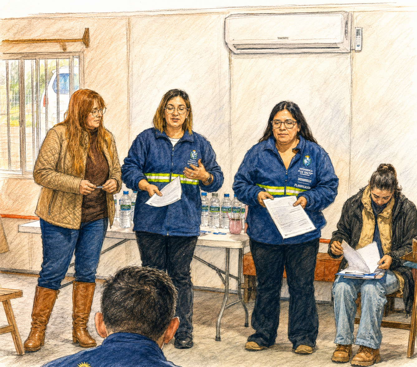 Gobierno de Salto y Ministerio de Vivienda despliegan un operativo de relevamiento técnico en hogares afectados por el temporal Gobierno de Salto y Ministerio de Vivienda despliegan un operativo de relevamiento técnico en hogares afectados por el temporal
