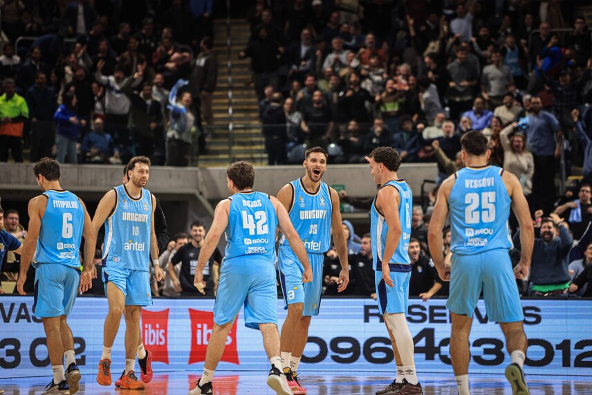 Básquet: Uruguay derrotó 80-75 a Puerto Rico en el Antel Arena y se acerca al Mundial