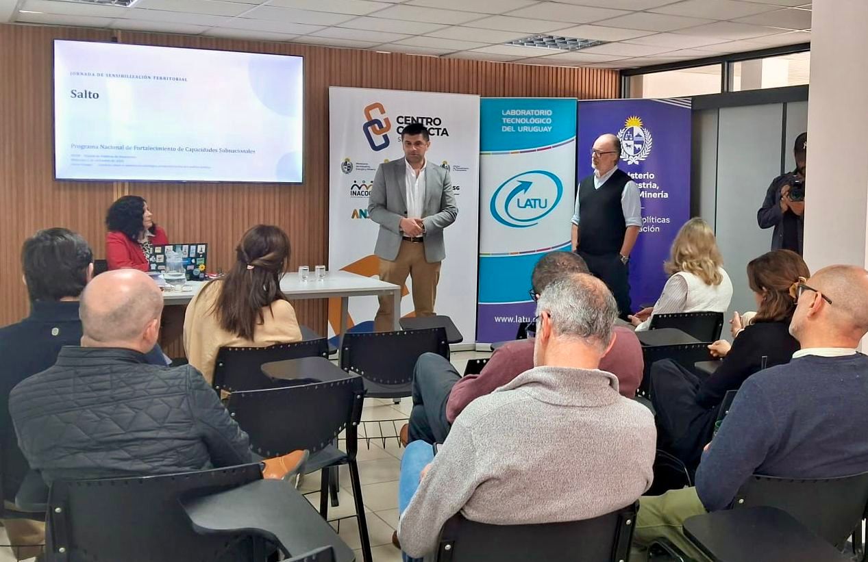 Salto fortalece capacidades locales para impulsar innovación y desarrollo productivo